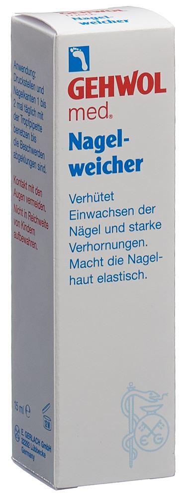 GEHWOL med Nagelweicher<br>15 ml, Flasche