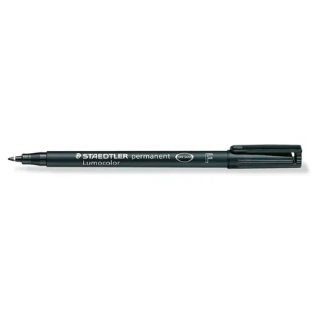 STAEDTLER® Permanentmarker Lumocolor schwarz 318, F