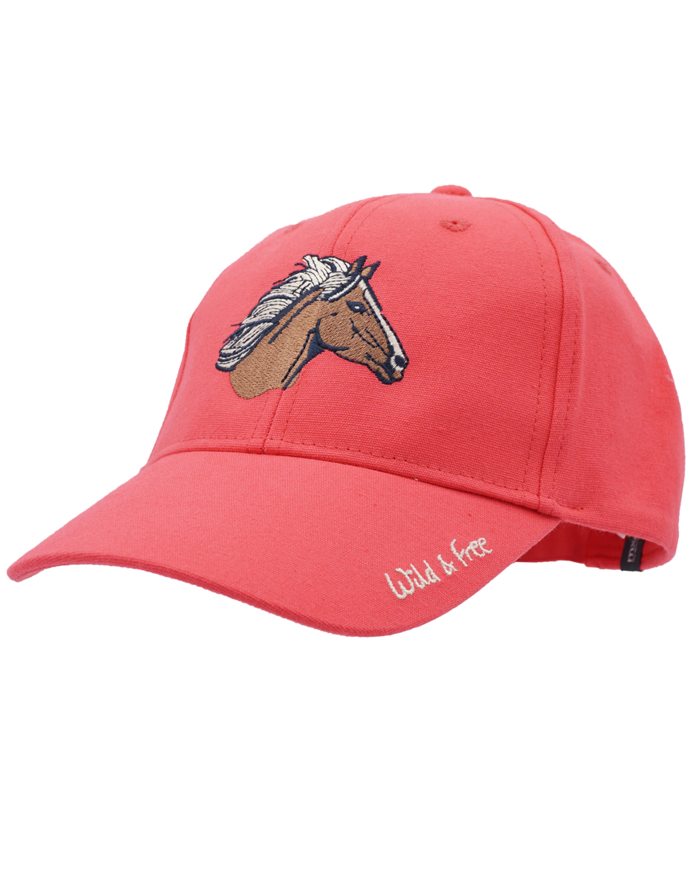 Basecap WILD HORSE in scarlet