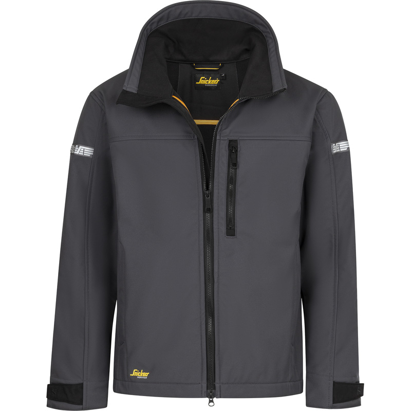 Snickers softshell jack 1200 M grijs*