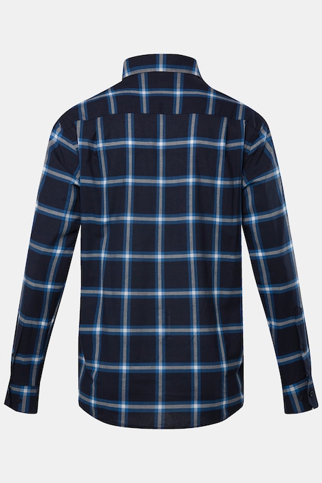 Men+ Karohemd, Langarm, Kentkragen, Comfort Fit, bis 8 XL