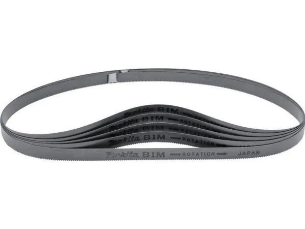 Makita - Båndsavsklinge - for plastik, rustfrit stål, ikke-jernholdigt metal, støbejern, mildt stål, støbt stål - 5 stykker - længde: 835mm - bredde: 13 mm