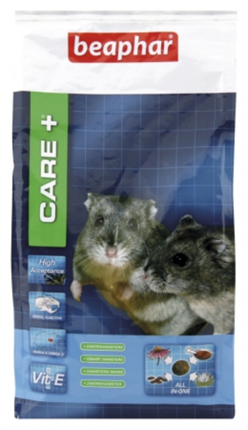 – care+ – alimentation super premium extrudée hamster nain 700 g paquet de 700g
