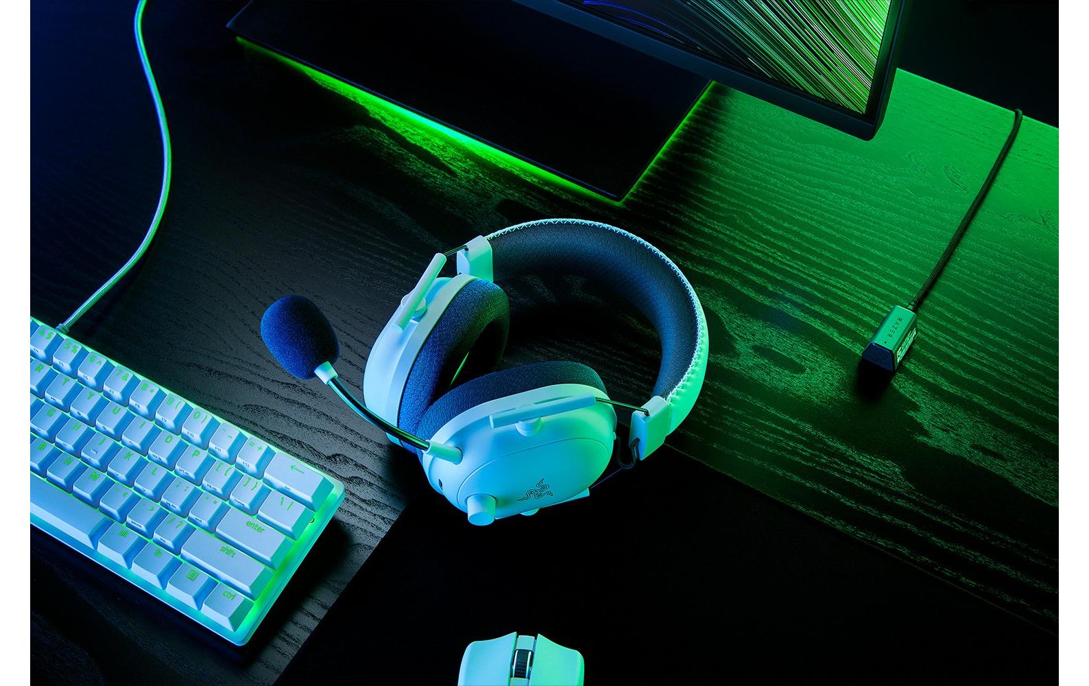 Headset BlackShark V2 Pro Xbox Weiss<br>Kabelloses Gaming-Headset mit abnehmbarem Mikrofon für die Xbox