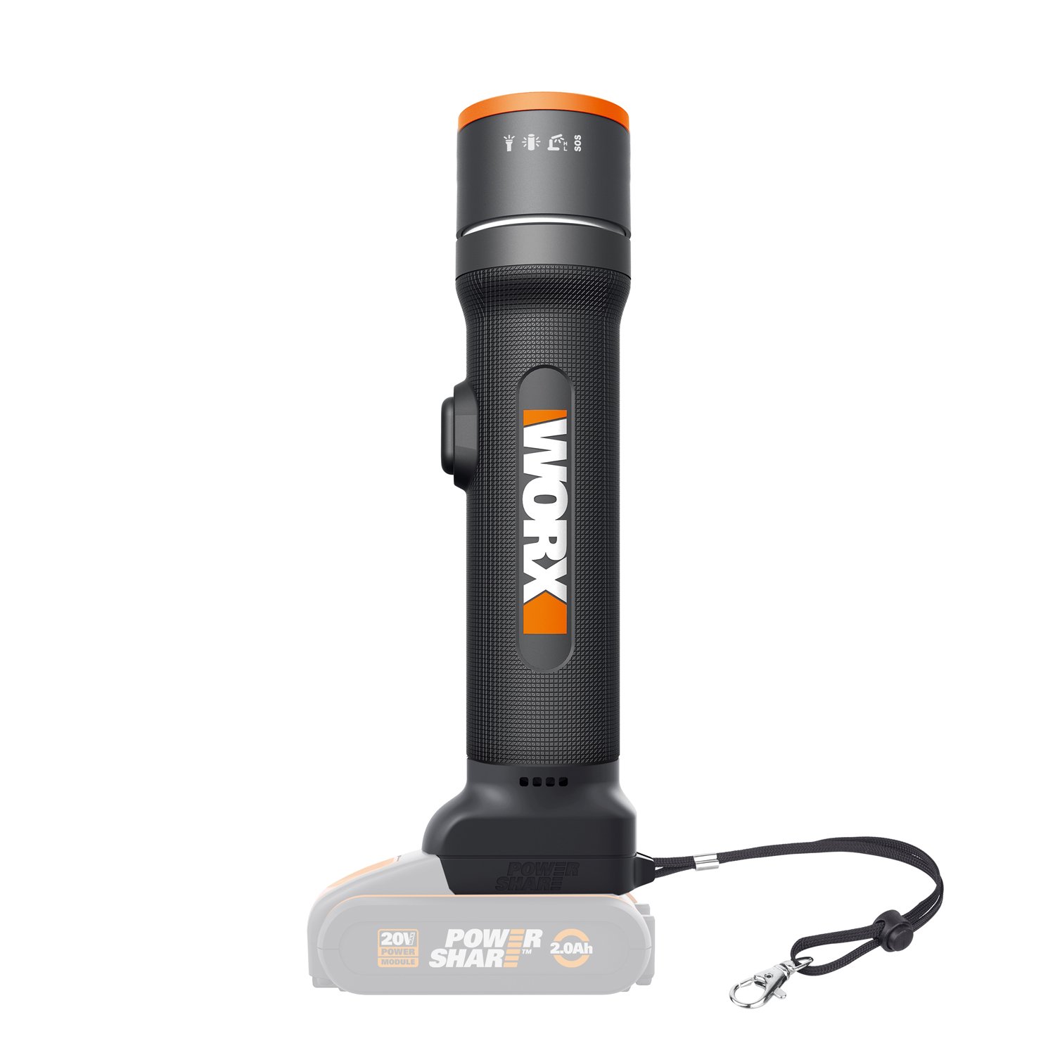 Worx 4i1 LED Lygte til 20V