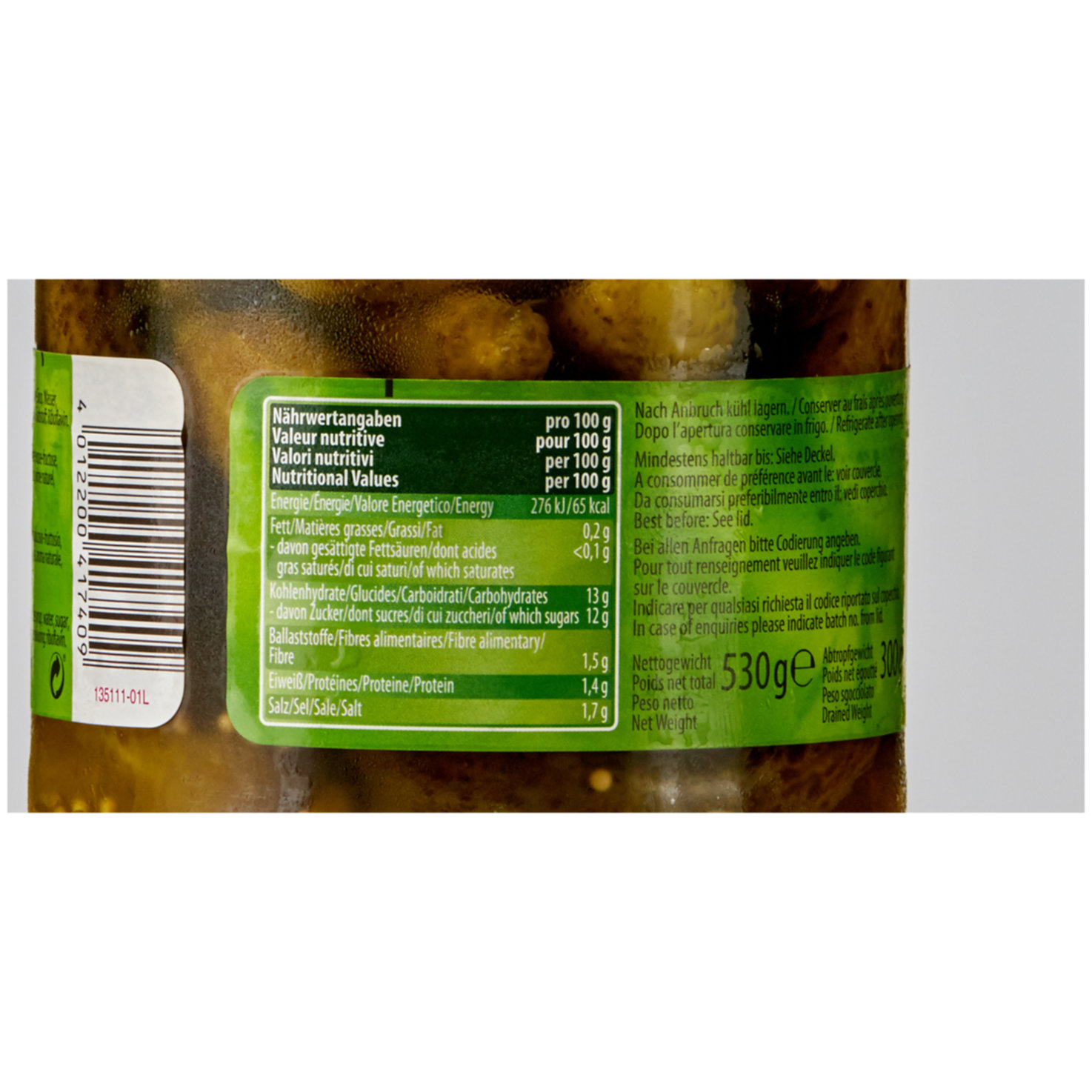 Kühne Gourmet Selection Süsser Gürkchen