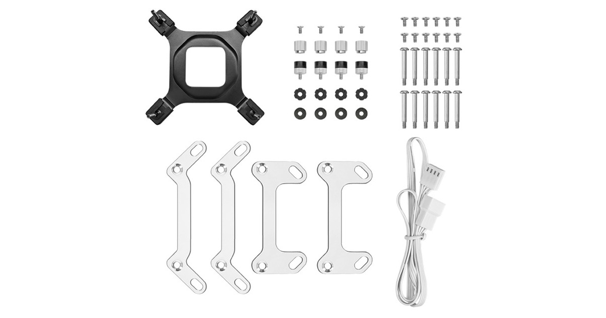 DeepCoolMYSTIQUE 360 waterkoeling  (Wit, 4-pins PWM fan-connector)