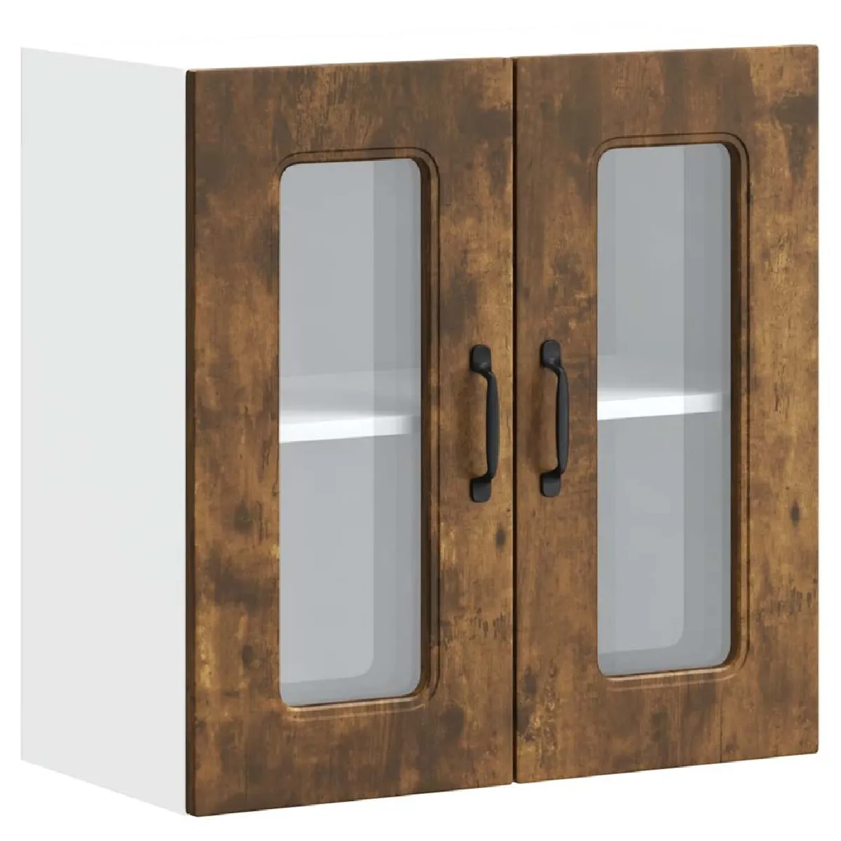 vidaXL Armoire murale cuisine Kalmar - Chêne fumé