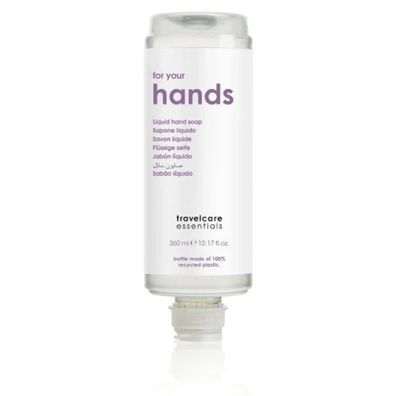 GFL - Savon mains - 360ml - Travel Care - x18 - Non rechargeable