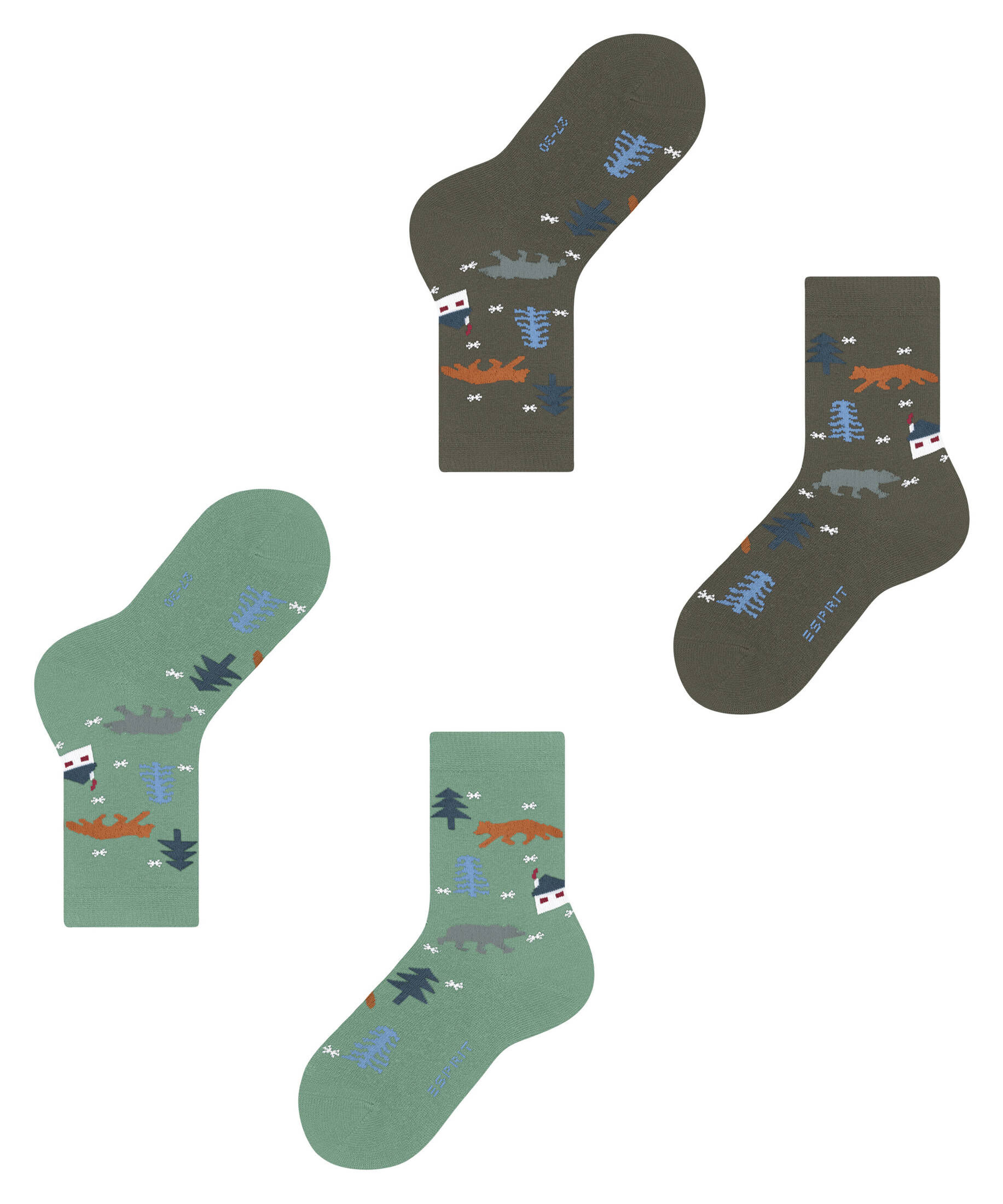 Esprit| Kinder Socken Adventure  2-Pack