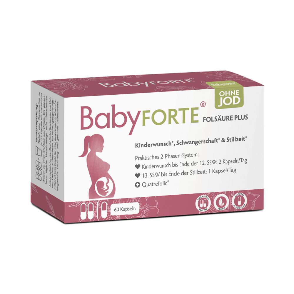 BabyFORTE® Folsäure Plus OHNE JOD