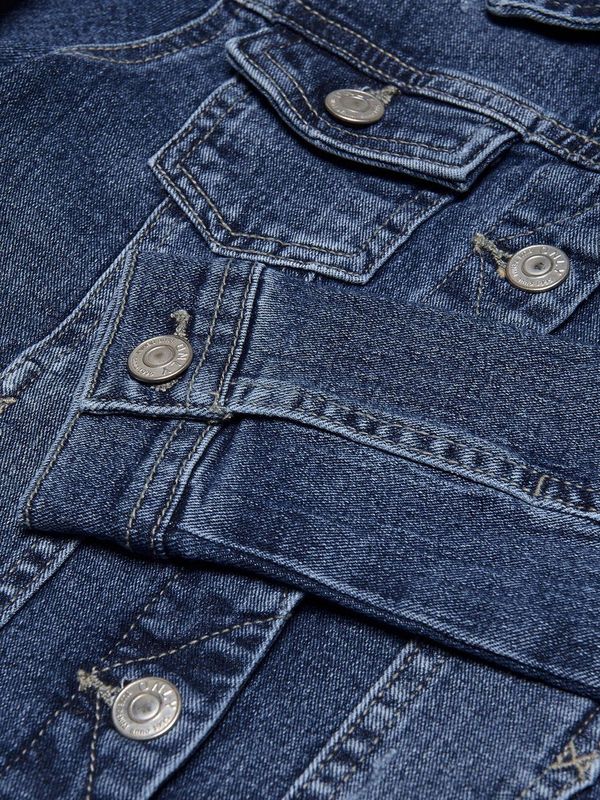 ONLY GIRLS - Denim Jas - Blauw - Katoen