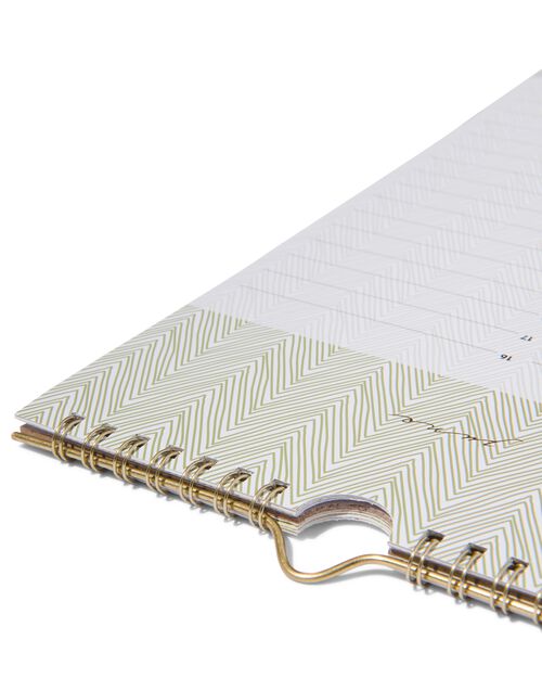 calendrier d’anniversaires 28x16 avec fleurs