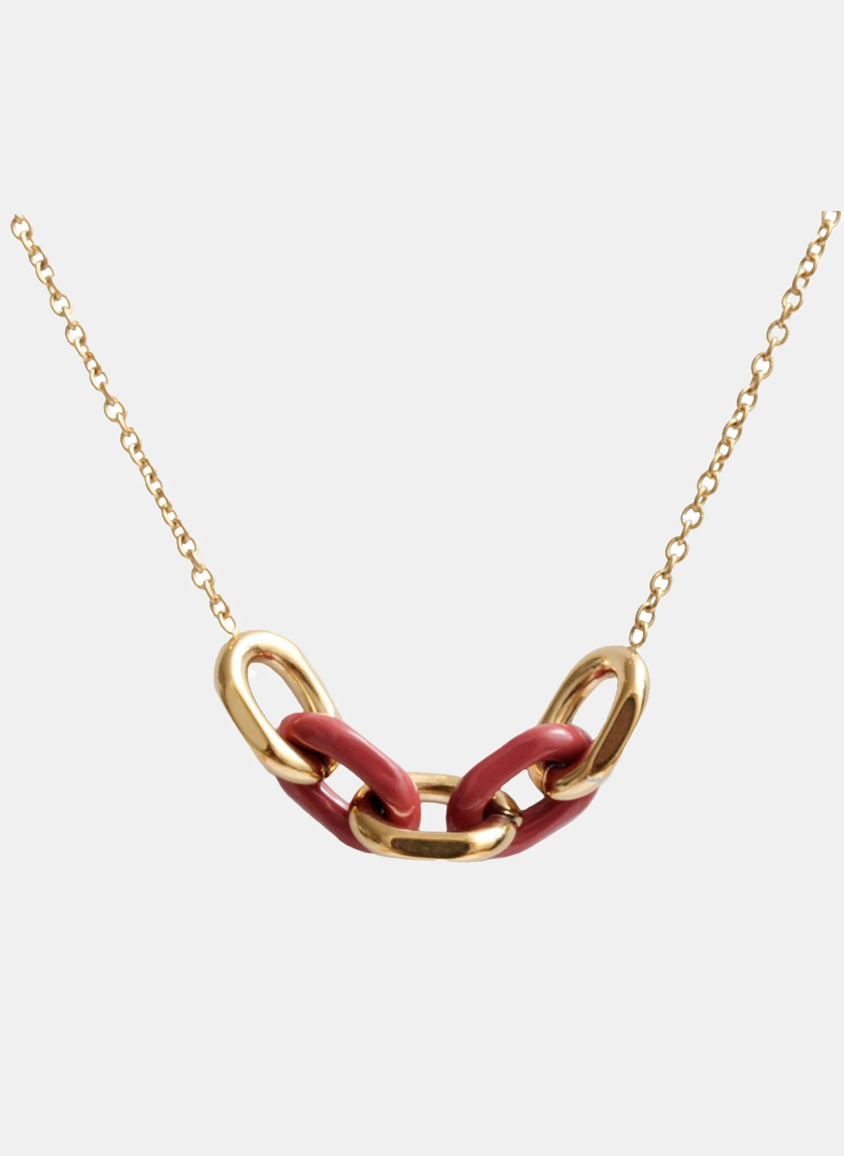 TIRIA - Collier chaîne tiria | Orange