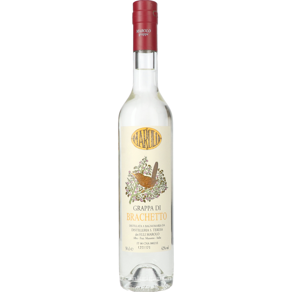 Marolo Grappa Di Brachetto 50 cl