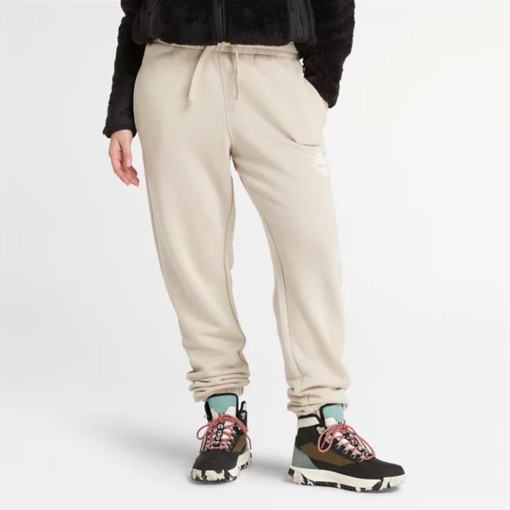 Pantalon de survêtement unisexe avec logo Rebibra en gris