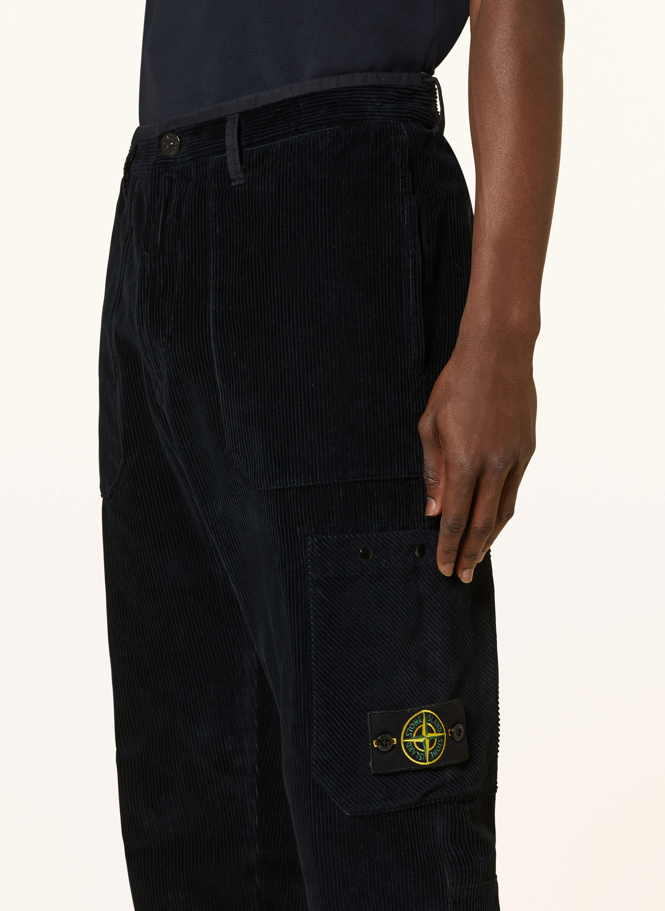 STONE ISLAND Cargohose aus Cord