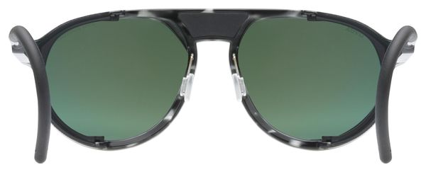Lunettes Uvex Mtn Classic P Noir/Verres Miroir Rose