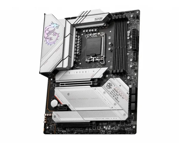 [OUTLET] - MSI MPG Z790 Edge WIFI DDR4 - Bundkort - ATX - LGA1700 sokkel - Z790 Chipset - USB 3.2 Gen 1, USB 3.2 Gen 2, USB-C 3.2 Gen2, USB-C 3.2 Gen 2x2 - 2.5 Gigabit LAN, Bluetooth, Wi-Fi - onboard grafik (CPU påkrævet) - HD Audio (8-kanaler)