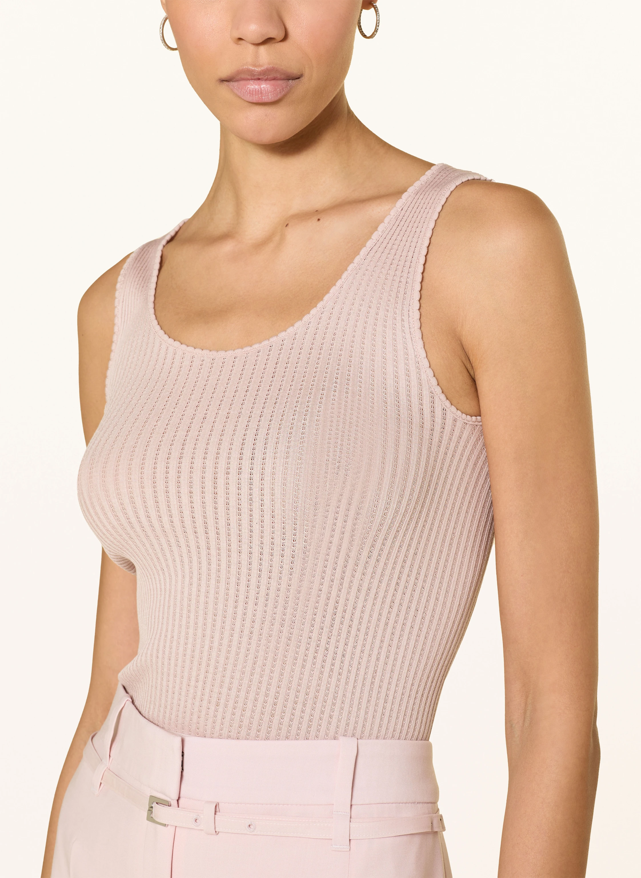 rosemunde Stricktop aus Seide