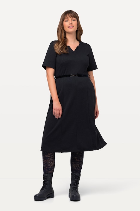 Trachtenkleid, Gürtel, Tunika-Ausschnitt, Halbarm