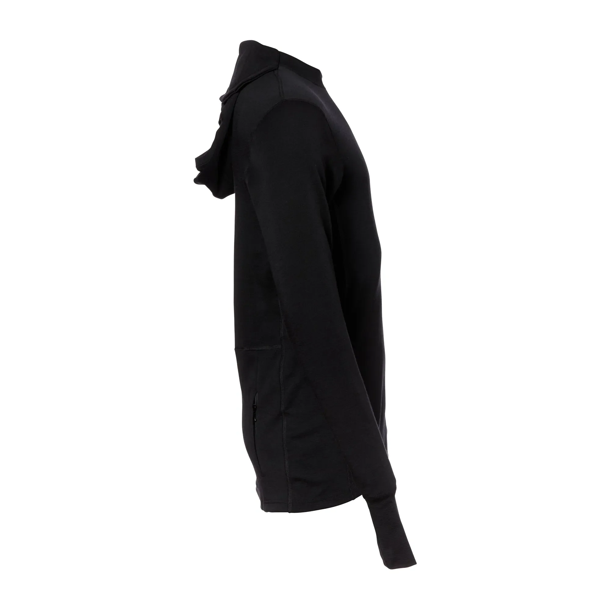 Aclima -  Aclima Hoodie WarmWool Sweater jet black