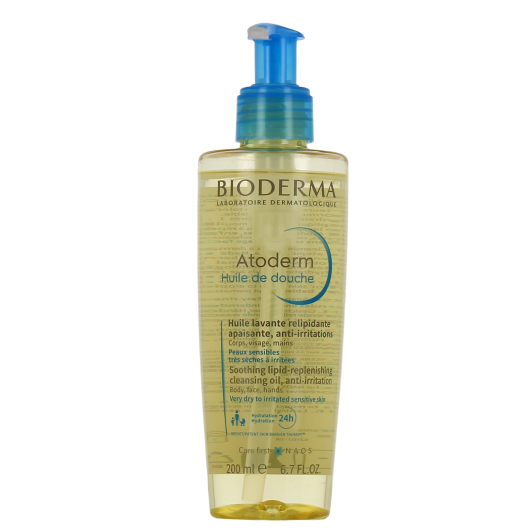 Huile de douche Atoderm Bioderma - Peaux sèches