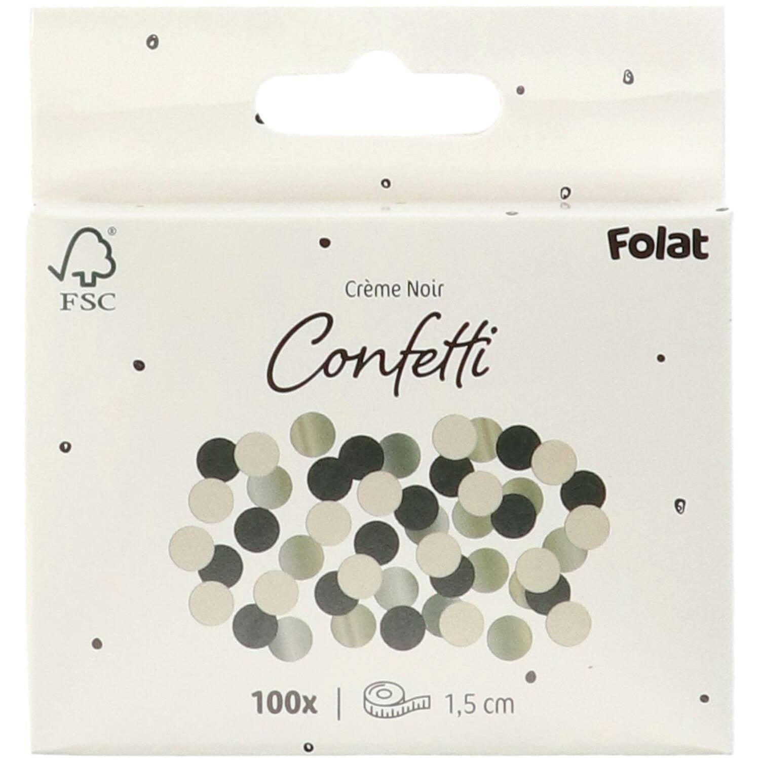 Zwart Zilveren Confetti Zwart 14gr