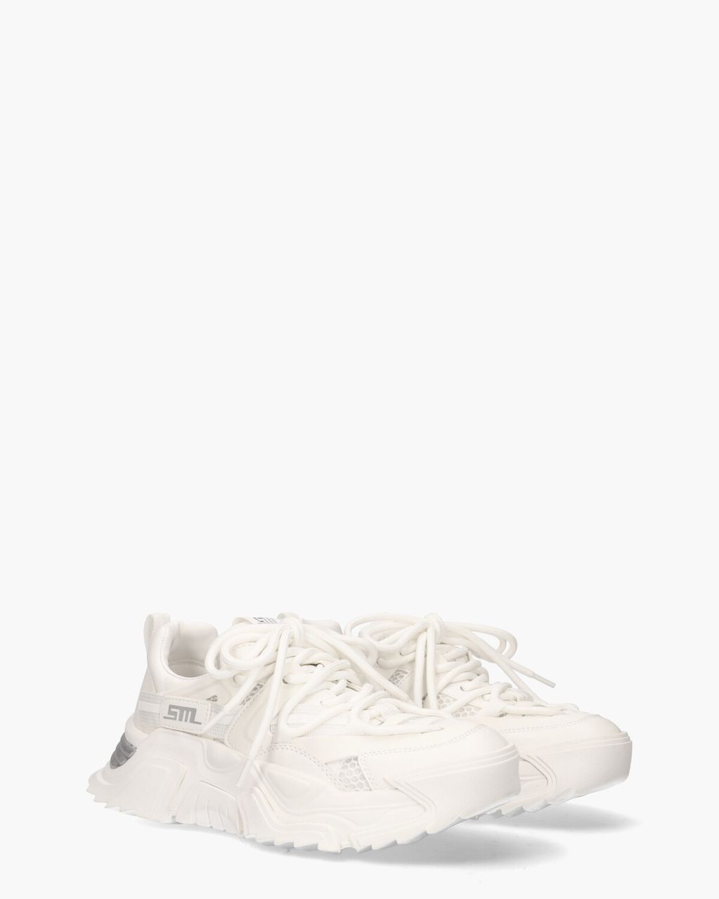 Steve Madden Kingdom-E Wit Damessneakers