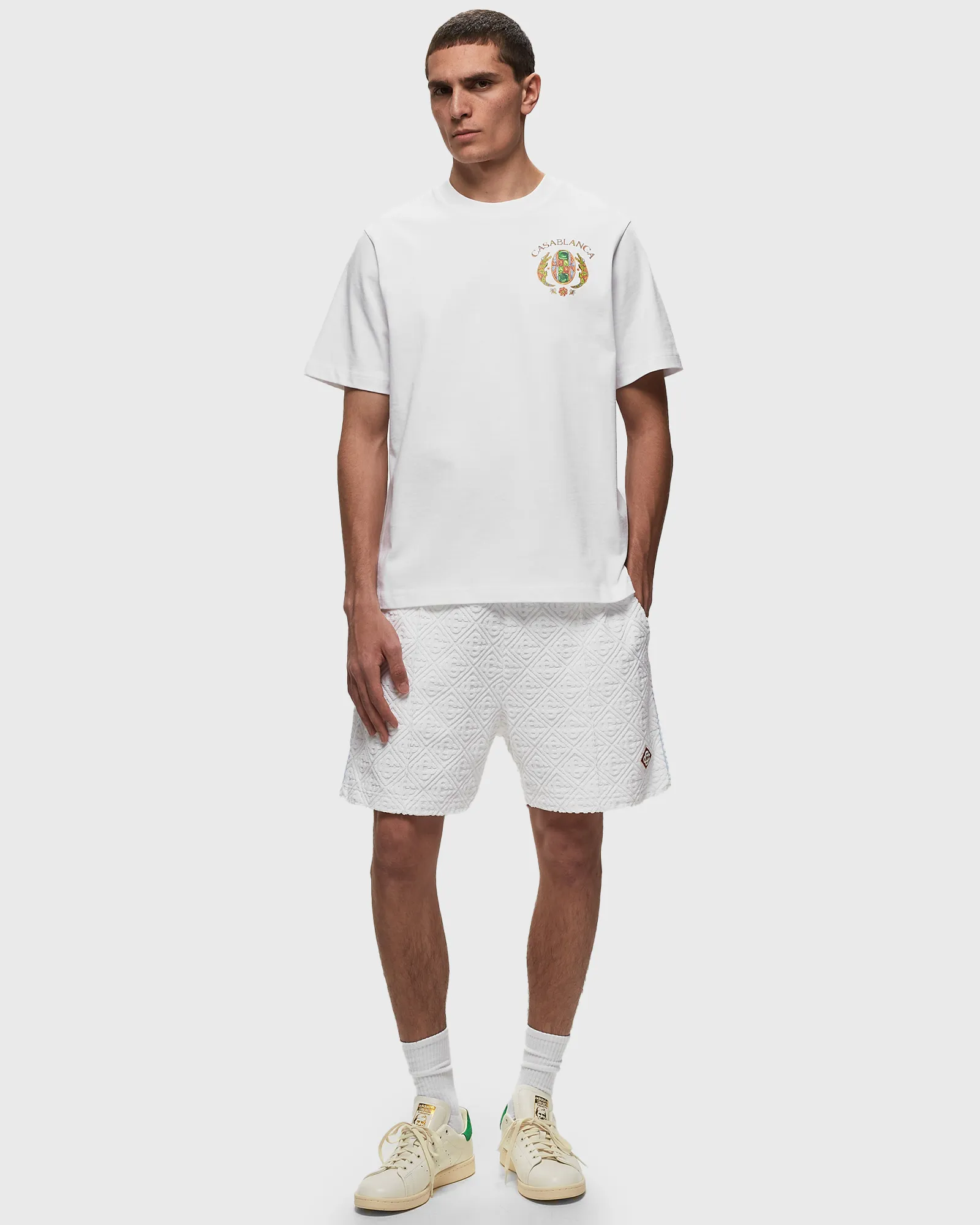 Casablanca JOYAUX D'AFRIQUE TENNIS CLUB PRINTED T-SHIRT