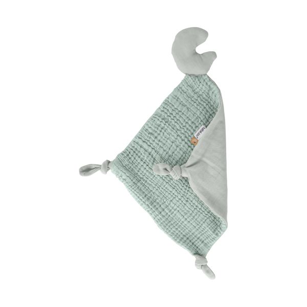 Bebe-Jou Pure Cotton Knuffeldoekje Green