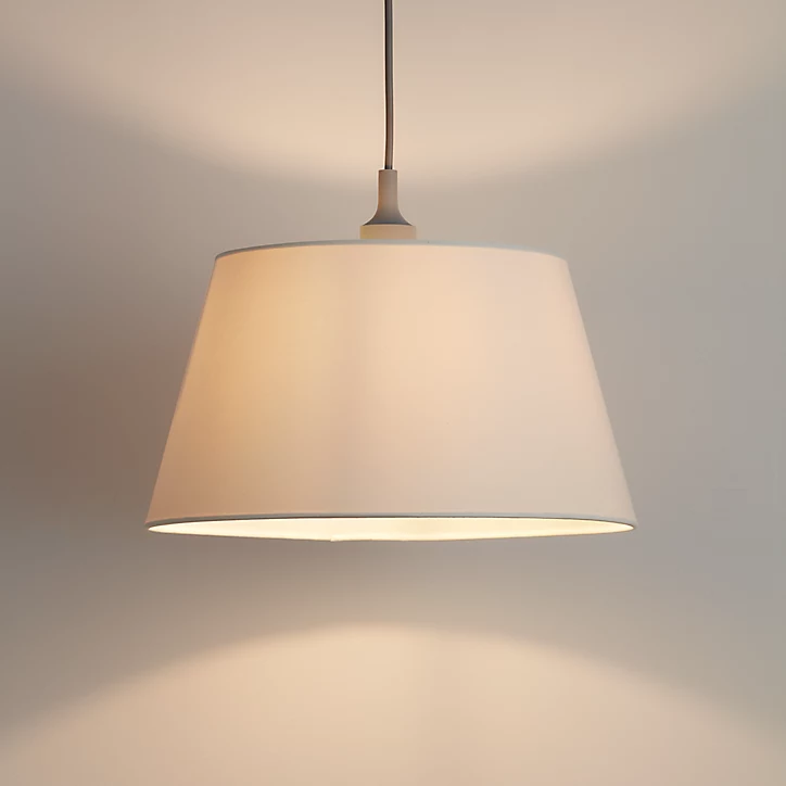 Abat-jour Lokombi Ø35cm GoodHome Crème