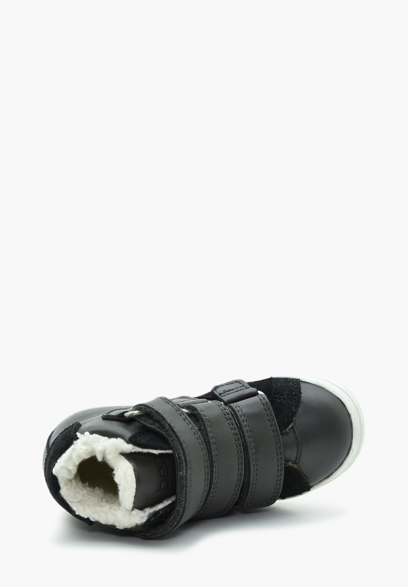 Hermance velcro TEX Wollfutter Kleinkinder Schwarz