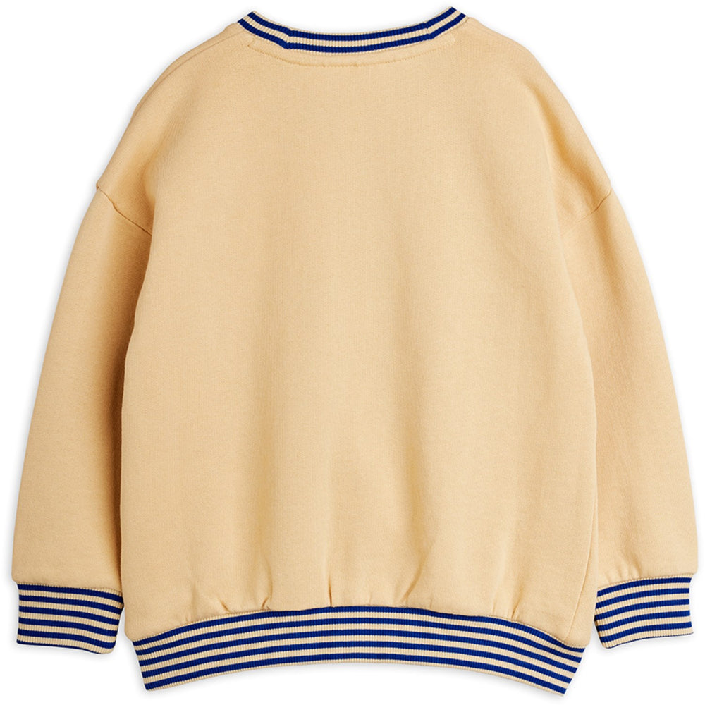 Køb Mini Rodini Beige Football Chenille Sweatshirt