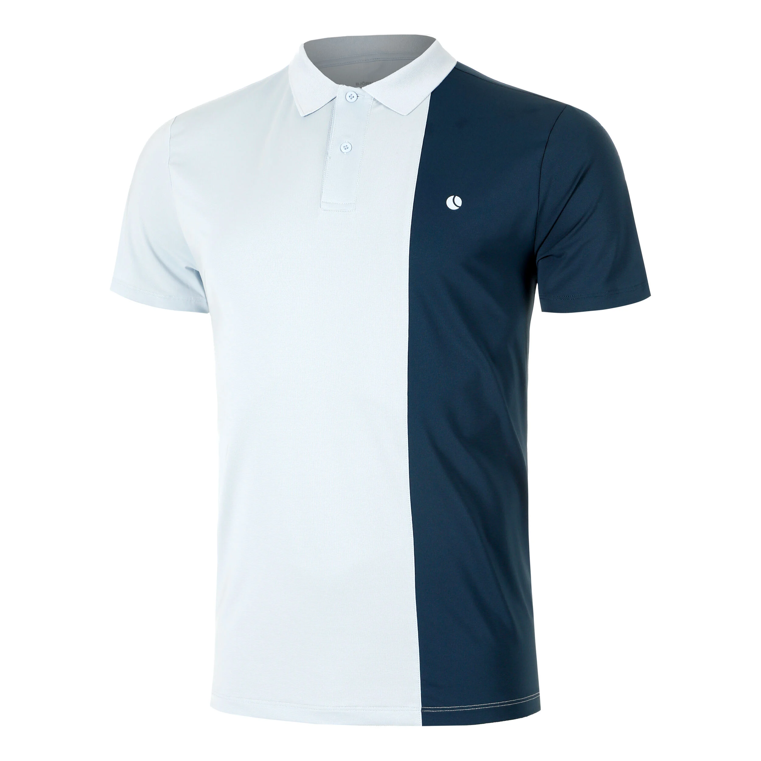 Björn Borg Ace Block Polo Hommes - Bleu Clair , Bleu Foncé