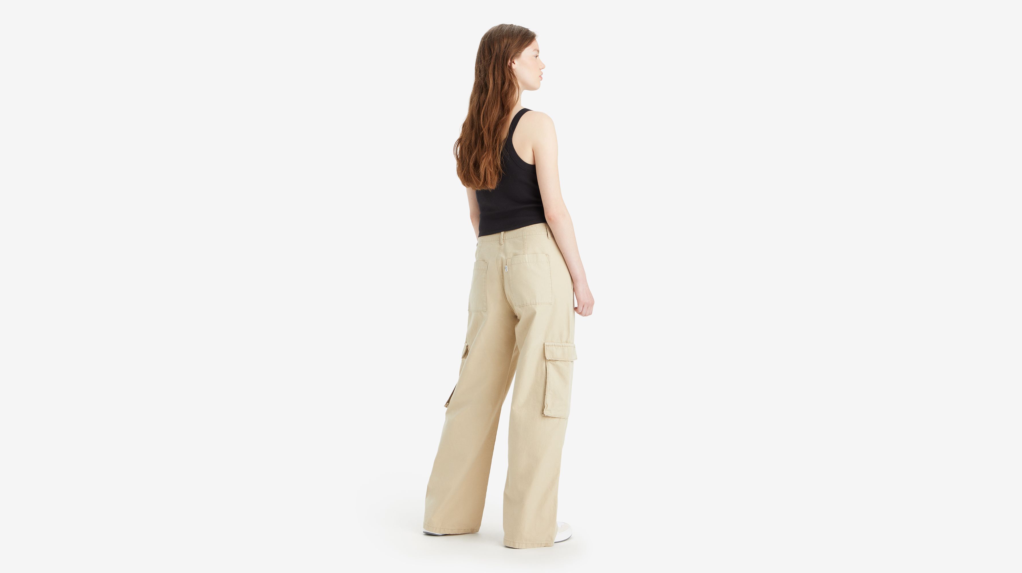 Pantalon Baggy Cargo - Safari - Beige
