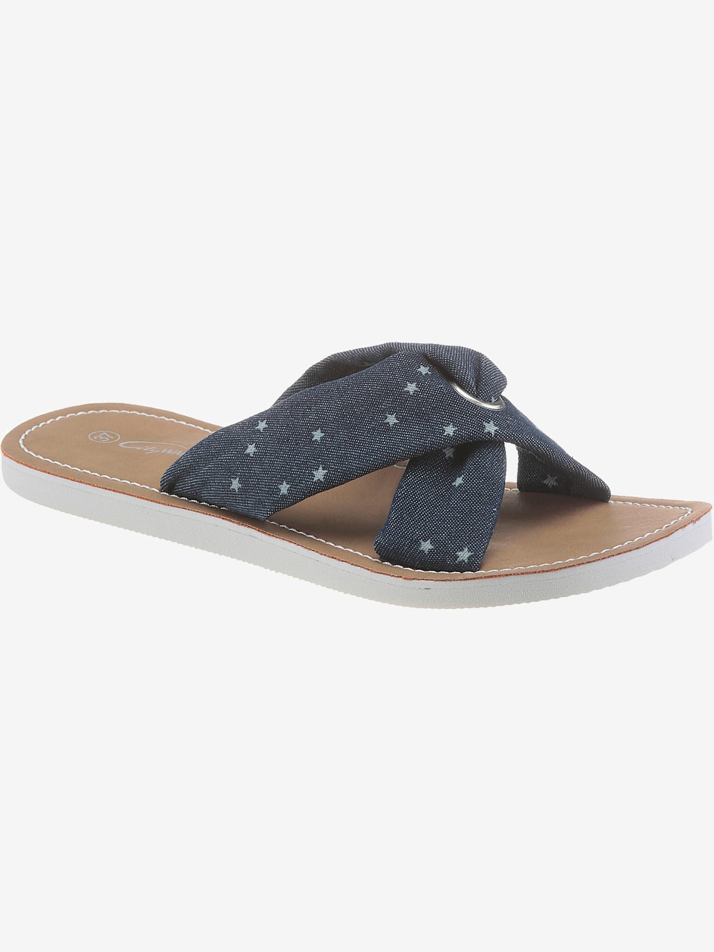 Mules coloris et motifs estivaux