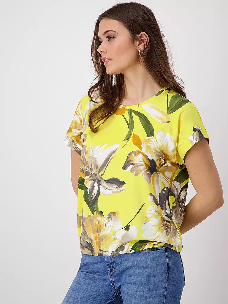 MONARI T-Shirt gelb