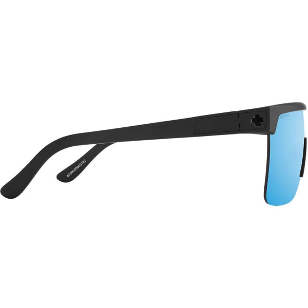 Lunette de soleil lifestyle SPY FLYNN 5050 MATTE BLACK HAPPY BOOST POLAR ICE BLUE MIRROR