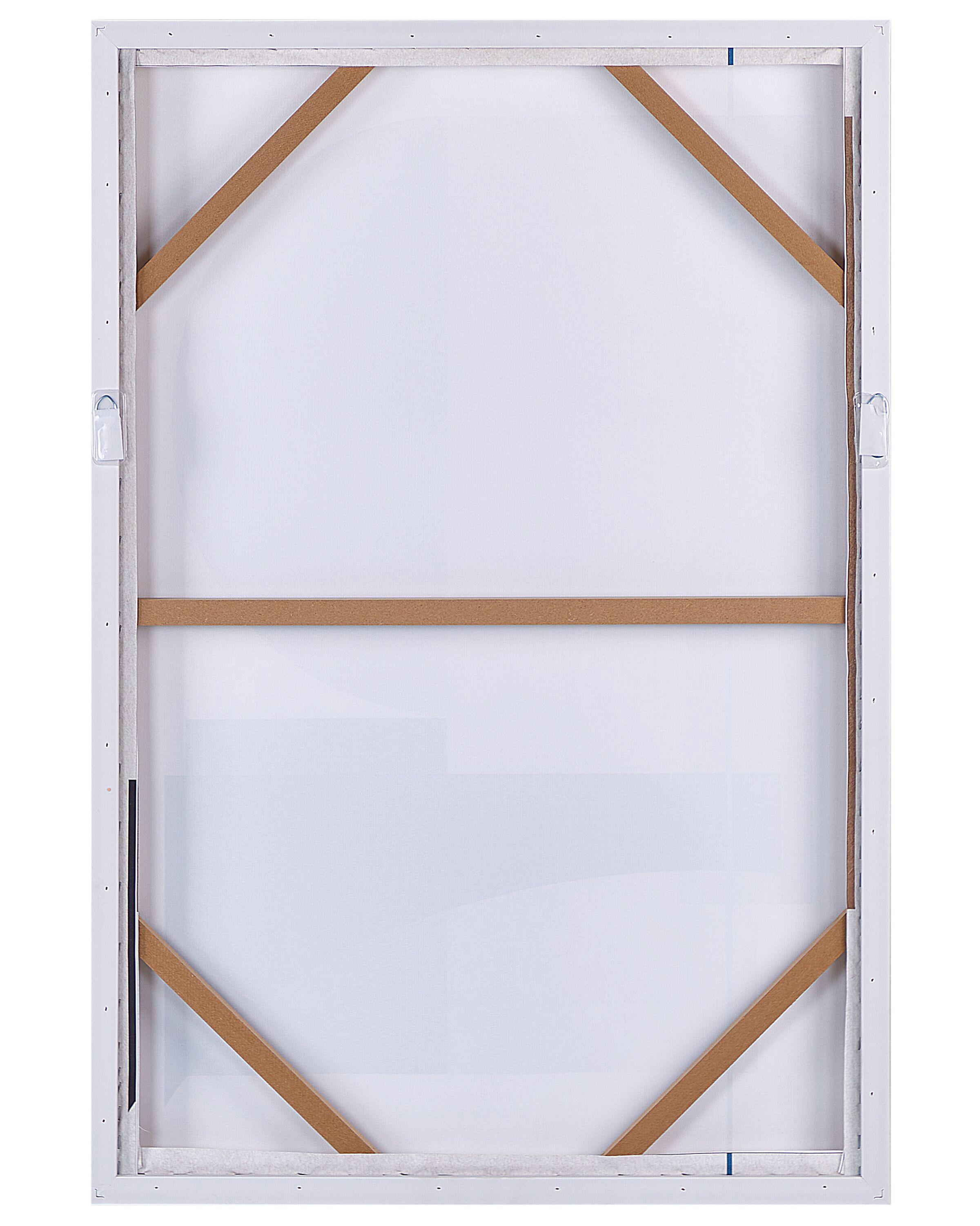 Canvas RUFFANO Abstract motief 63 x 93 cm Meerkleurig