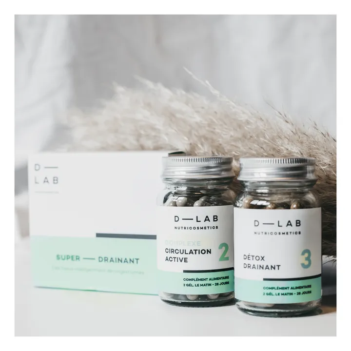 D-LAB NUTRICOSMETICS Duo Super-Drainant - 1 mois
