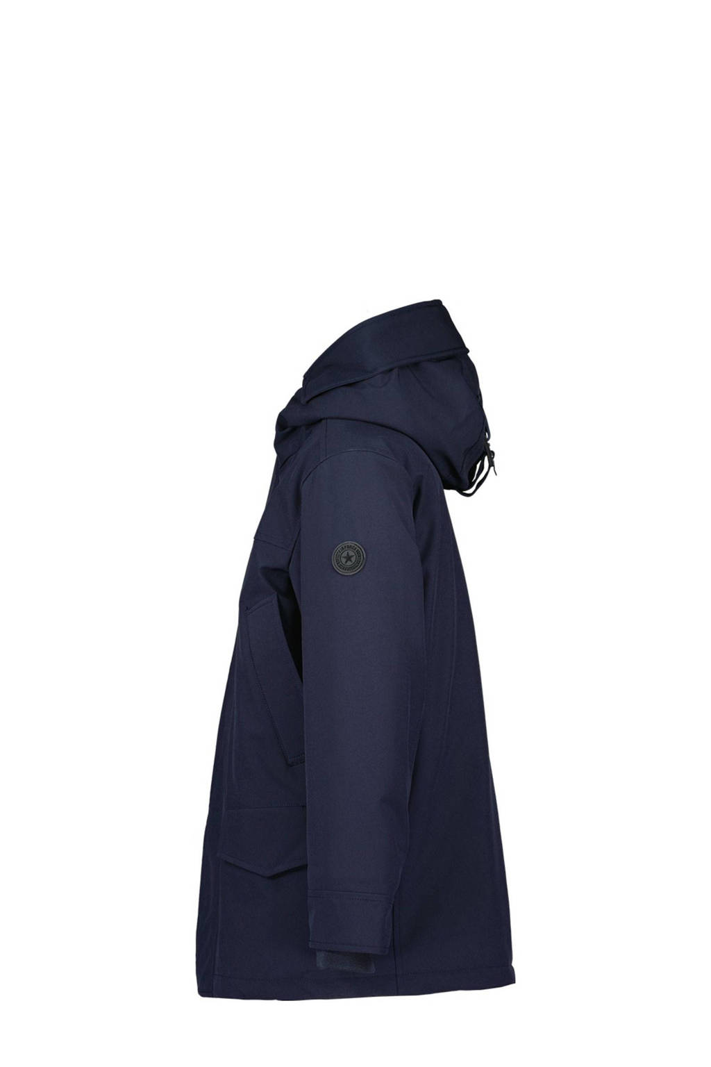 Airforce gewatteerde jas blauw