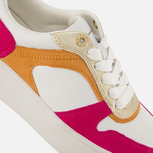 Tamaris Sneakers roze Imitatieleer