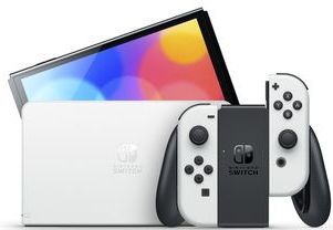 Nintendo Switch OLED - Wit - 7 Inch Scherm - Brede Verstelbare Standaard