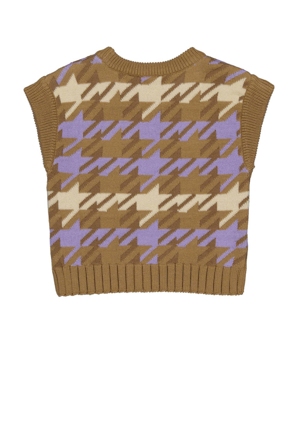 LEVV spencer FINA met all over print bruin/lila/ecru