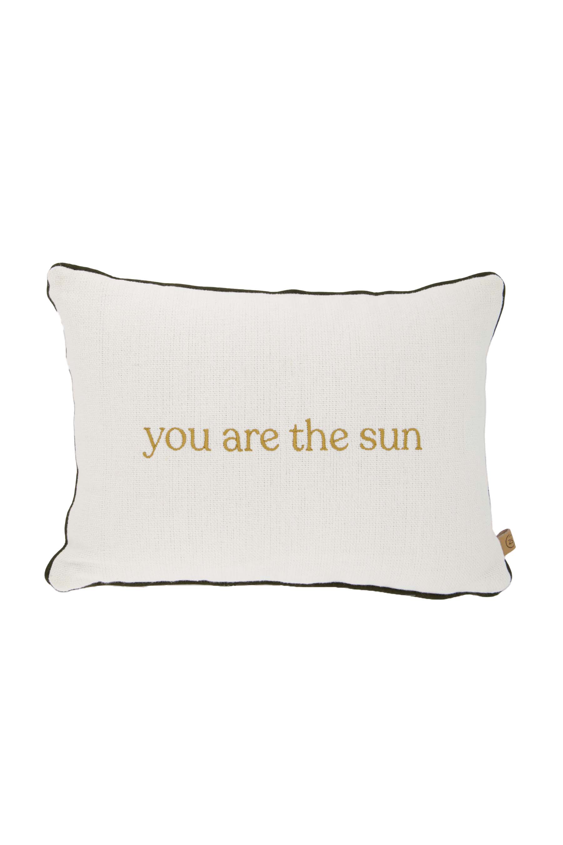 kussen you are the sun hartjes 35x25cm
