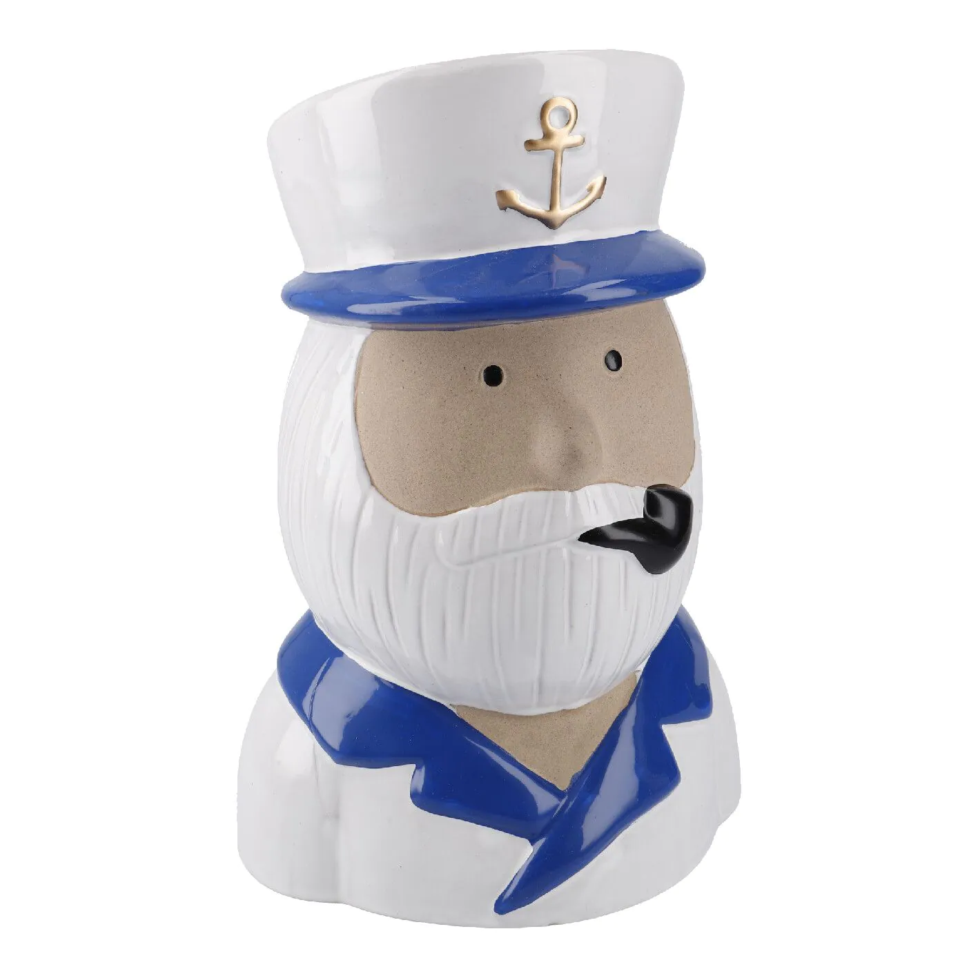 Vase Seefigur, Kapitän, 25 cm