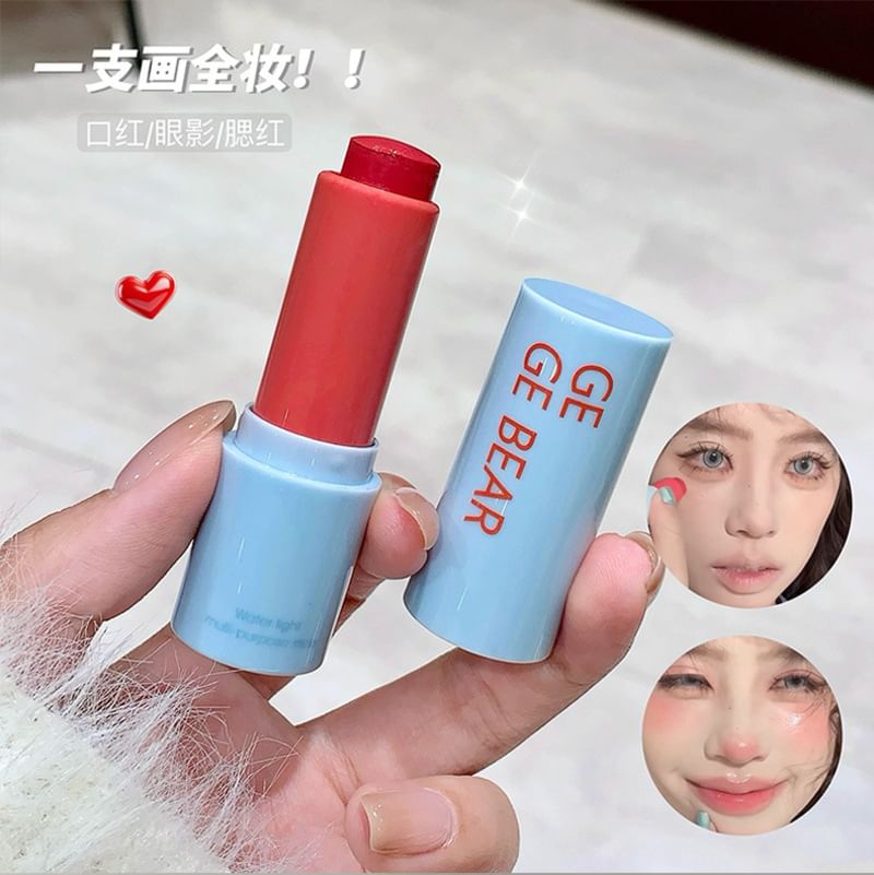 Gege Bear - Multifunctionele waterige blusher lippenstift - 1-3