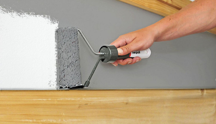Recharge mini rouleau murs et plafonds Easyliner polyester 120mm Nespolis