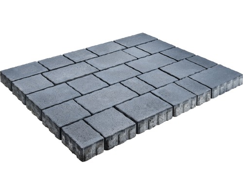 Natura Plano multi-formaat straatsteen, antraciet, 8 cm dik (alleen in lagen verkrijgbaar)